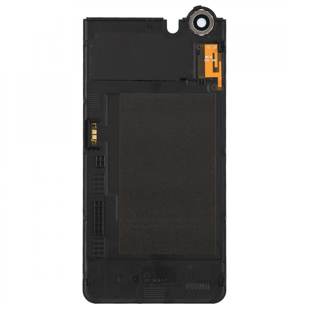 Back Cover with Camera Lens for Blackberry Keyone(Black)  BlackBerry Keyone